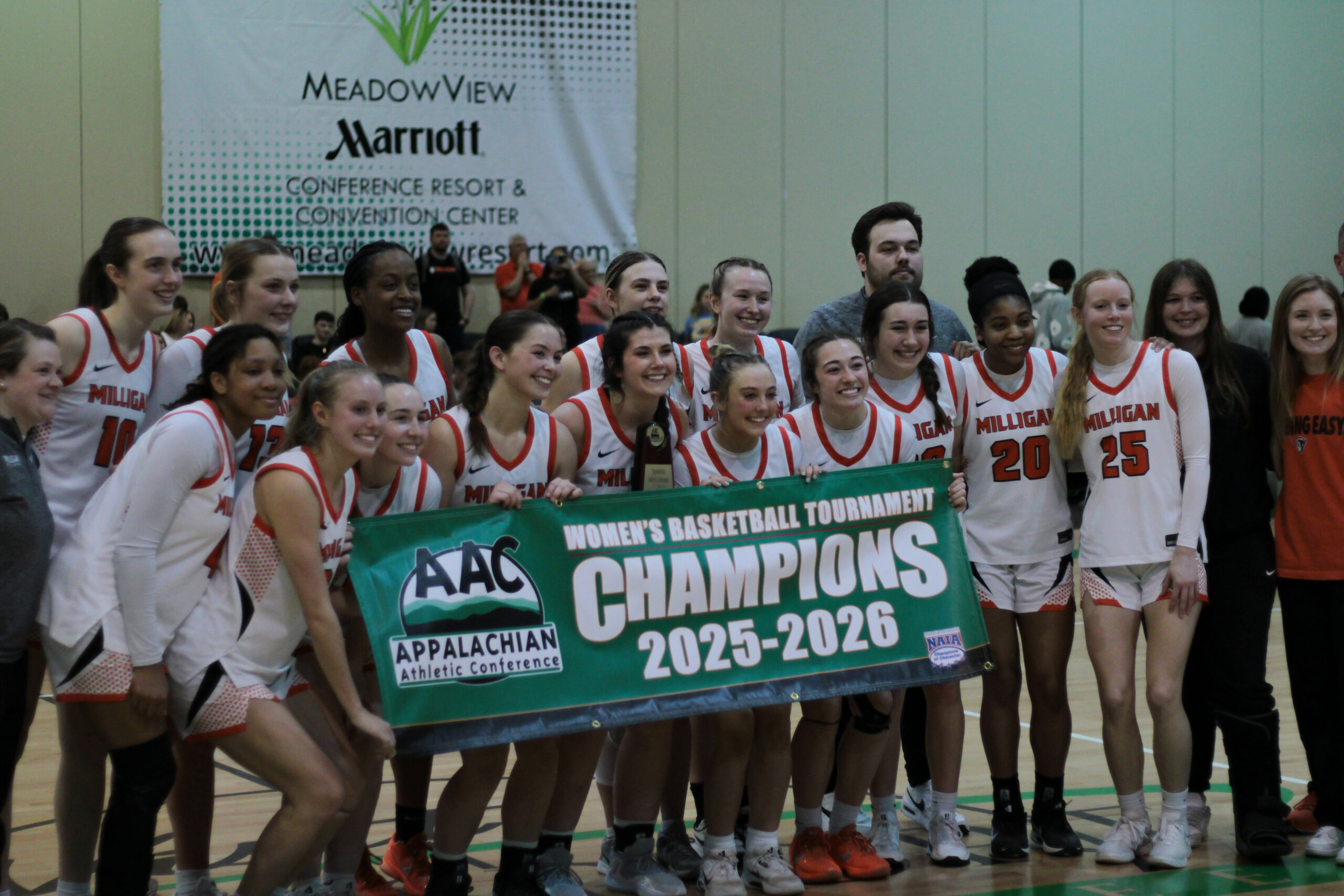 Basketball Women Claim Back-to-Back AAC Tournament Titles – Milligan ...
